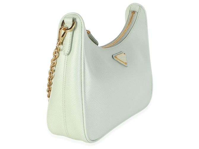 Prada Acqua Green Saffiano Re-Edition 2005 Tasche Grün - Ansicht 4