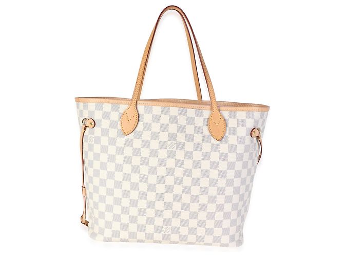 Louis Vuitton Damier Azur Canvas Neverfull MM - vista 2