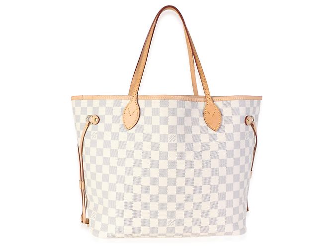 Louis Vuitton Damier Azur Canvas Neverfull MM - vista 8
