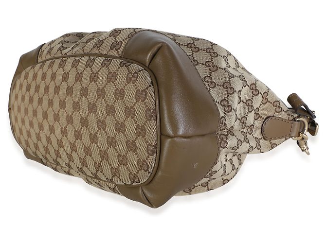 Dionysus Gucci Borsa a mano Sukey Medium in tela GG Cream Taupe Beige Marrone - vista 6
