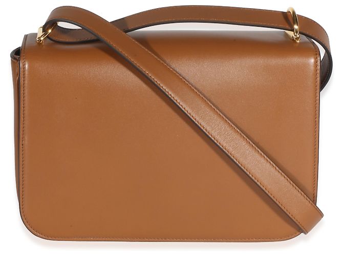 Borsa a tracolla piccola Siena Gucci in pelle di vitello liscia marrone - vista 2