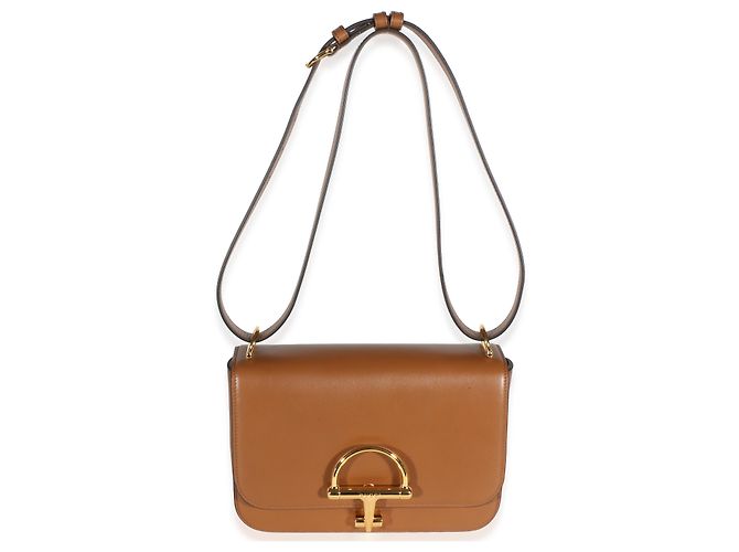 Borsa a tracolla piccola Siena Gucci in pelle di vitello liscia marrone - vista 5