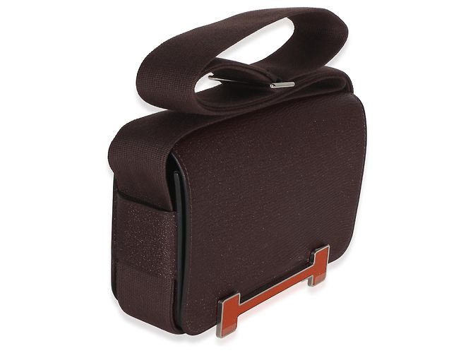 Hermès Rouge Sellier Cuivre Chevre Mysore Geta PHW Rot - Ansicht 4