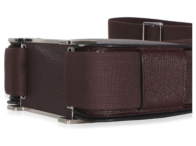 Hermès Rouge Sellier Cuivre Chevre Mysore Geta PHW Rot - Ansicht 7