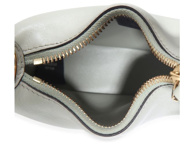 Fendi Mento Vitello Grace Nano Fendigraphy Hobo Verde - vista 5