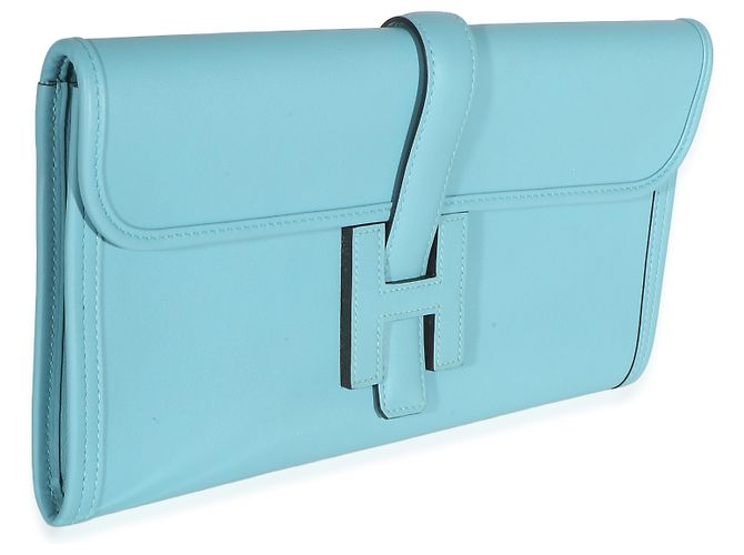 Hermès Bleu Saint Cyr Swift Jige Elan 29 Blu - vista 4