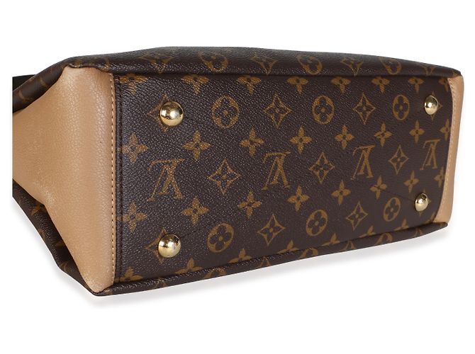 Louis Vuitton Sesame Monogram Canvas Pallas MM Marrom Multicor - vista 7
