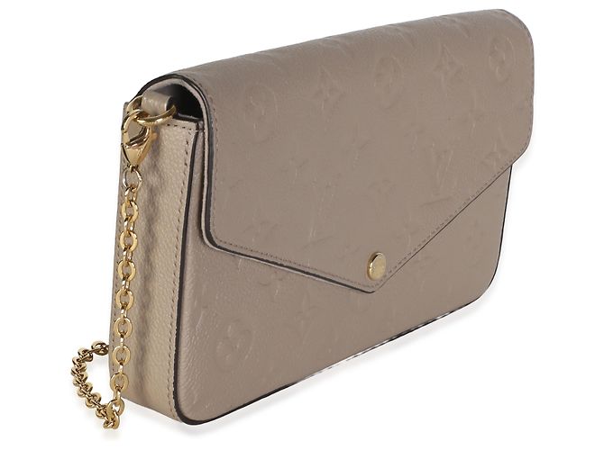 Louis Vuitton Turtledove Monogram Empreinte Felicie Pochette - vista 2