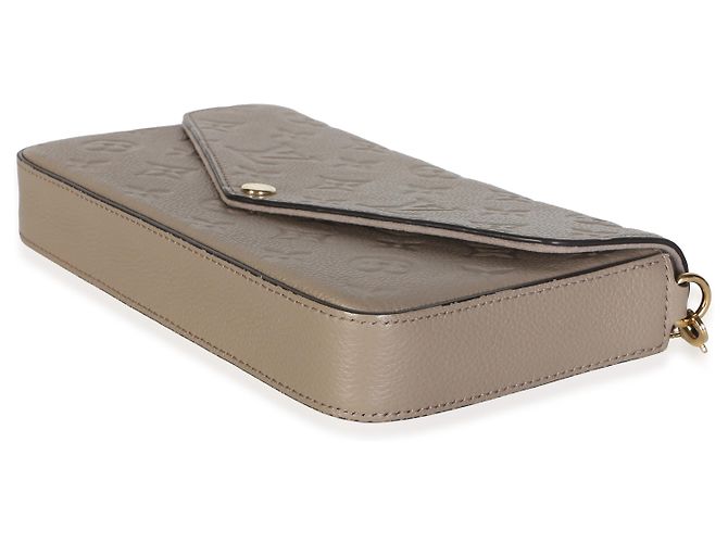 Louis Vuitton Turtledove Monogram Empreinte Felicie Pochette - vista 7