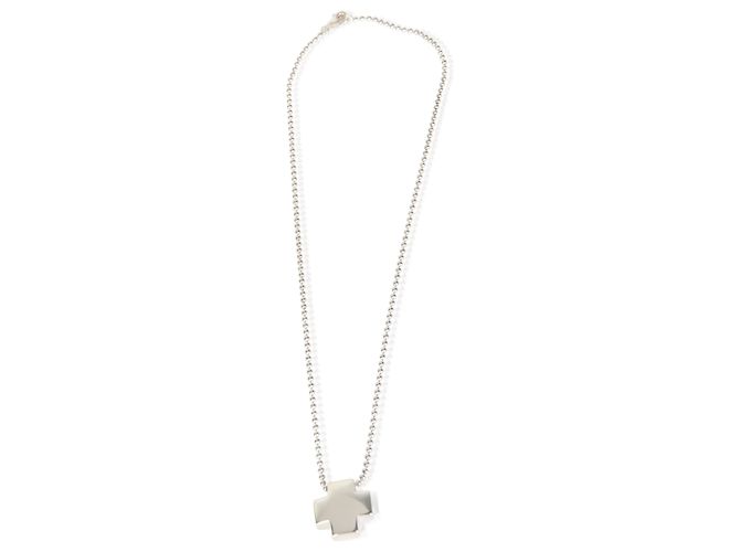 Pendente Croce Romana in Argento Sterling Tiffany & Co. - vista 3