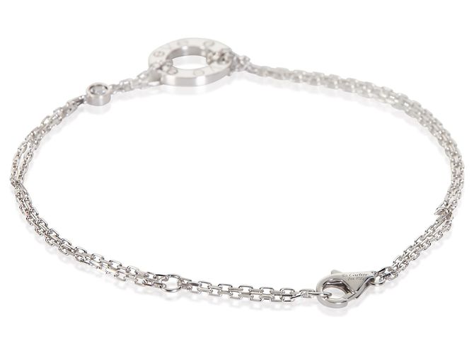 Bracciale Love Cartier in oro bianco e diamanti - vista 3