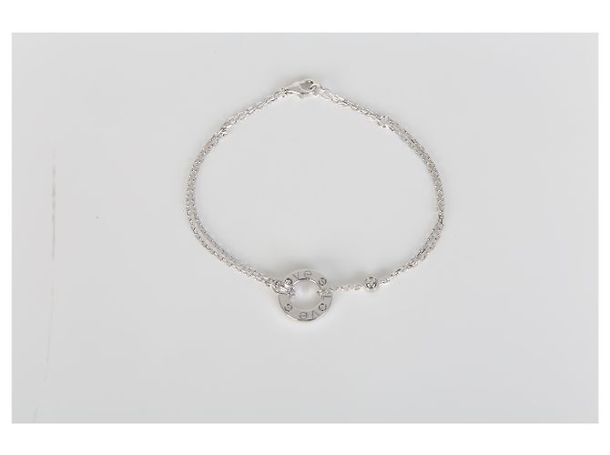 Bracciale Love Cartier in oro bianco e diamanti - vista 5
