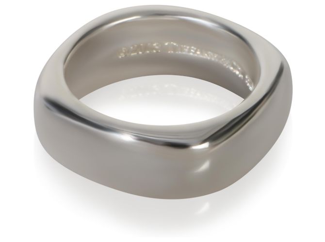 Tiffany & Co. Square Cushion Ring aus Sterlingsilber - Ansicht 3