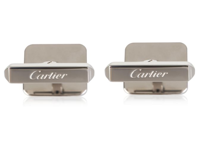 Gemelli Santos de Cartier in argento sterling - vista 2