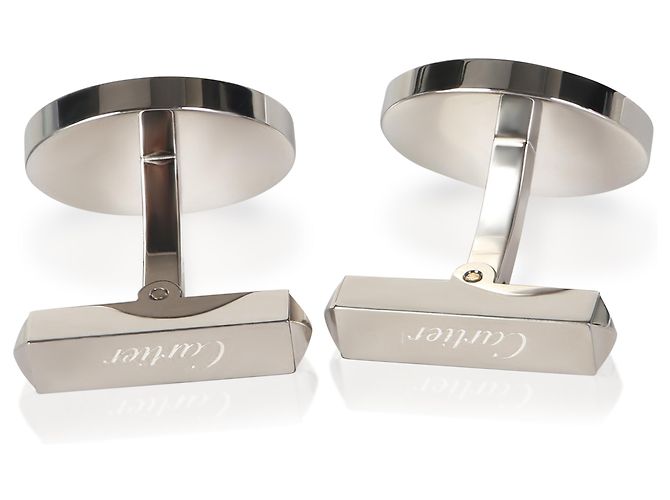 Gemelli Cartier Aeronaute in argento sterling - vista 2