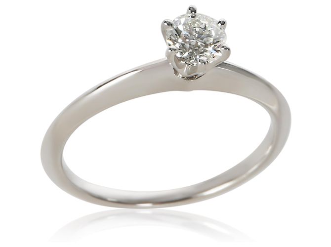 Tiffany & Co. Verlobungsring mit rundem Brillanten 0.36 ct - Ansicht 2