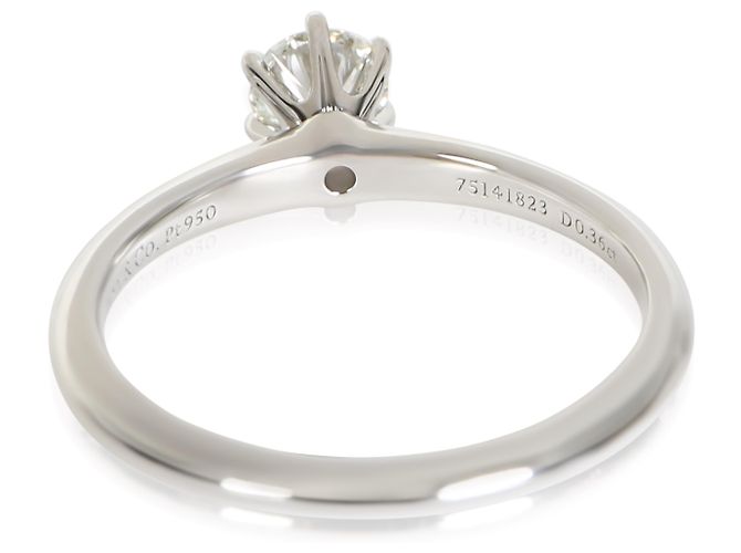 Tiffany & Co. Verlobungsring mit rundem Brillanten 0.36 ct - Ansicht 4