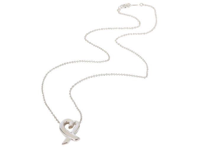 Pendente Paloma Picasso Small Loving Heart in argento sterling Tiffany & Co. - vista 2