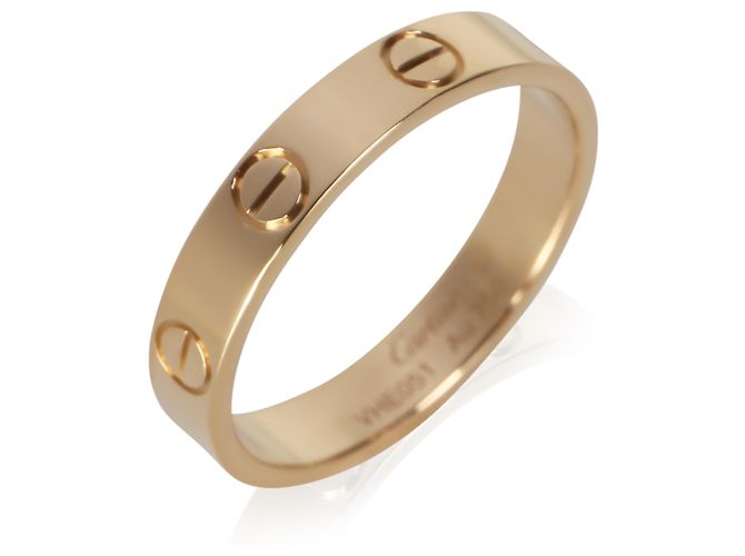 Anello Cartier Love Oro Giallo Modello Piccolo - vista 2