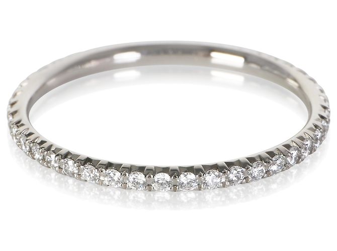 Tiffany & Co. Fascia Metro Eternity in Platino e Diamanti - vista 3