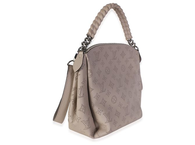 Louis Vuitton Galet Monogram Mahina Babylone BB Beige - vista 4