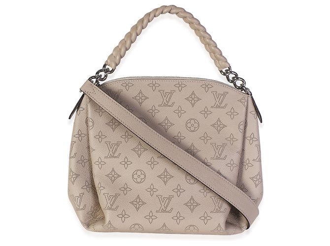 Louis Vuitton Galet Monogram Mahina Babylone BB Beige - vista 8