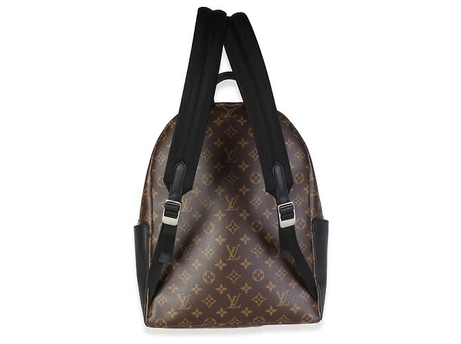 Louis Vuitton Monogram Macassar Canvas Discovery Backpack PM Brown Black Multiple colors - view 2
