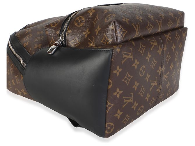 Louis Vuitton Monogram Macassar Canvas Discovery Backpack PM Brown Black Multiple colors - view 7
