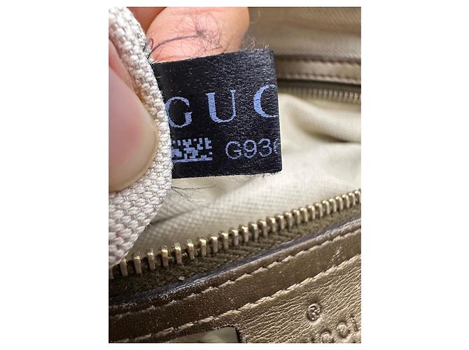 Gucci Monogram Boston Bag mit Herz-Anhänger Braun - Ansicht 19