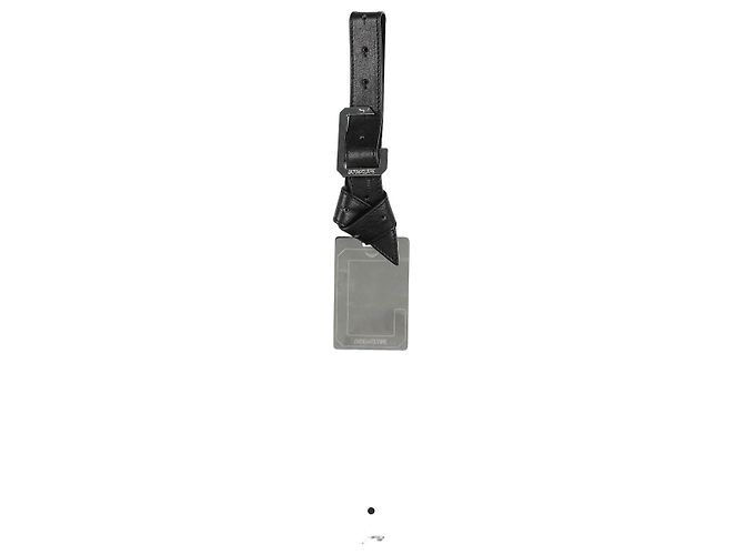 Zadig & Voltaire Charm per borsa in pelle nera Nero Silver hardware - vista 2