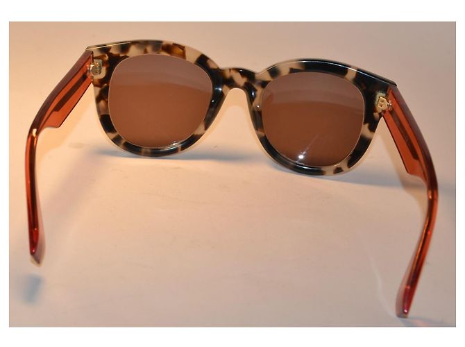 Fendi FF 0026/S Tortoise Shell Sunglasses Brown - view 4