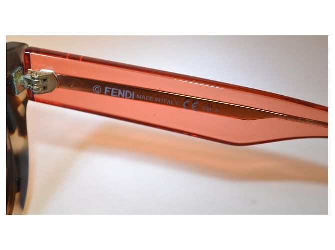 Fendi FF 0026/S Tortoise Shell Sunglasses Brown - view 5