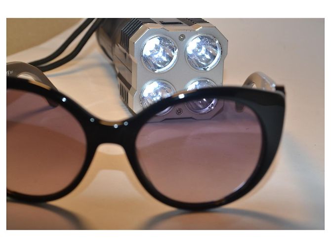 Lunettes de soleil Marc by Marc Jacobs MMJ396/S Noir Gris - vue 4