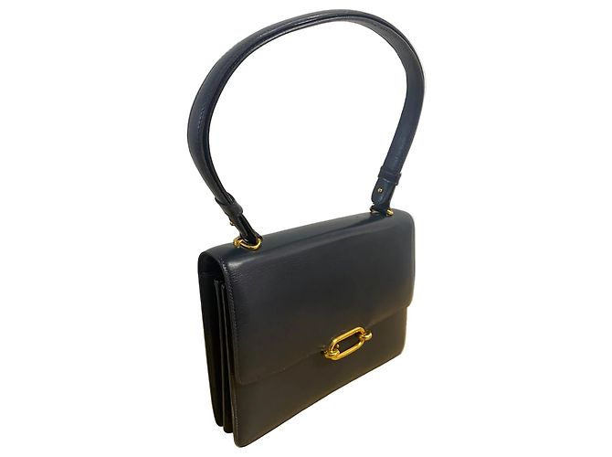 Borsa Hermès Fonsbell Dark Blue - vista 4