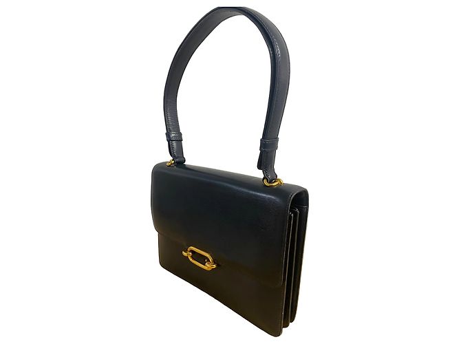 Borsa Hermès Fonsbell Dark Blue - vista 5