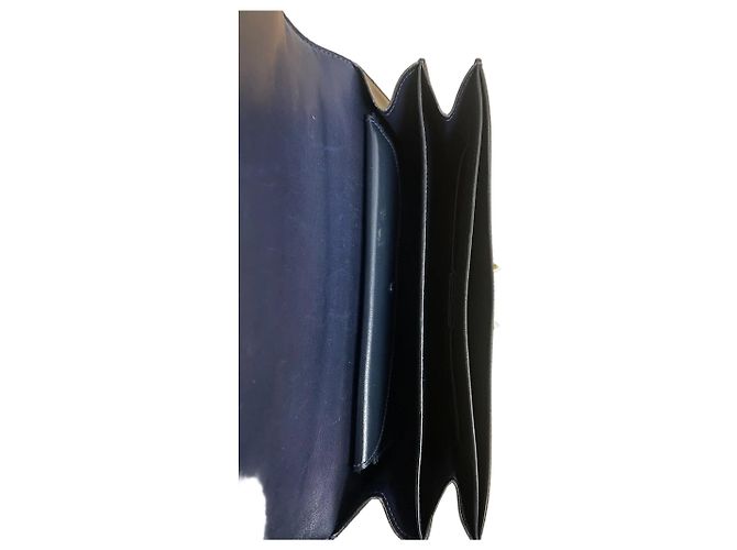 Borsa Hermès Fonsbell Dark Blue - vista 8