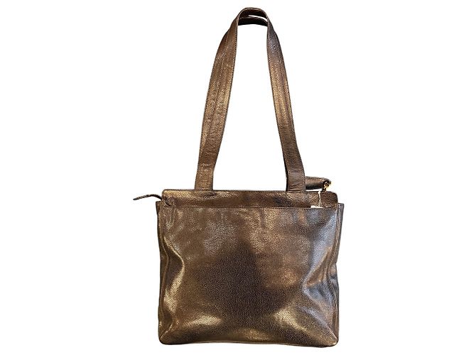 Borsa Tote Chanel Caviar LAX Logo 1997 - vista 4