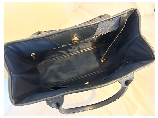 Roseau Sac cabas Longchamp en cuir noir - vue 16