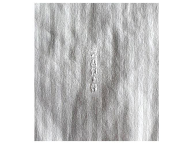 Zadig & Voltaire Camisa às Riscas Tamara 2V Branco Bege - vista 10