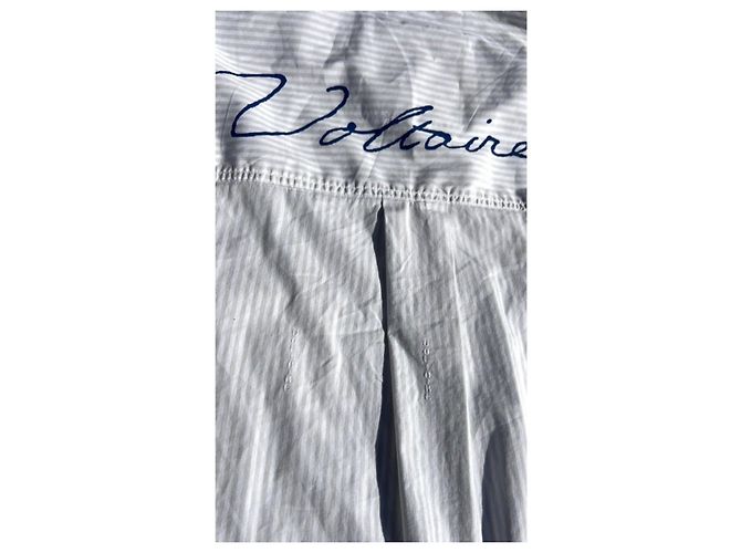 Zadig & Voltaire Camisa às Riscas Tamara 2V Branco Bege - vista 7