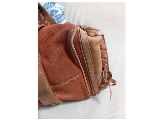 Sac à main Chloé Silverado en cuir Marron - vue 10