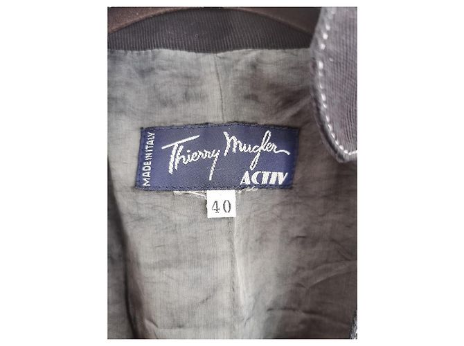 Thierry Mugler schwarze taillierte Jacke - Ansicht 4