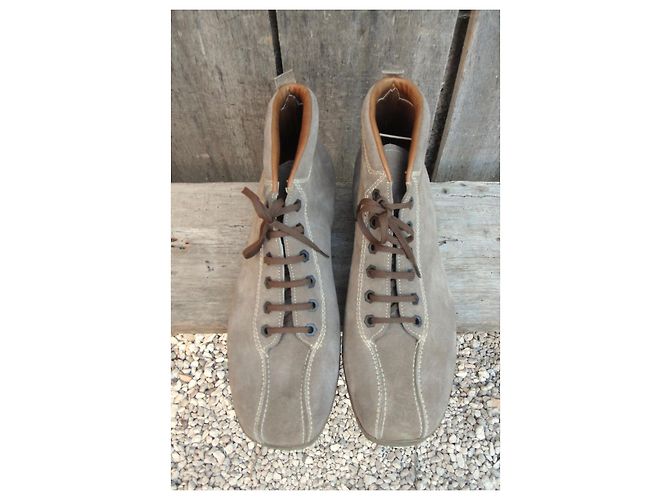 Autre Marque Stivaletti in Camoscio Nova Sport Marrone - vista 3