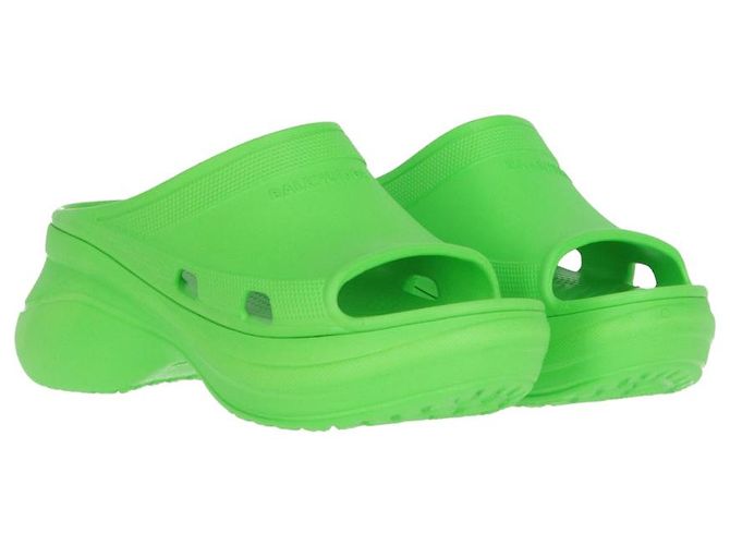 Autre Marque Balenciaga Sandali anni 2020 Verde - vista 5