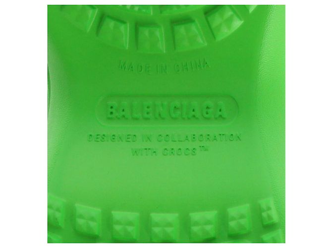 Autre Marque Balenciaga Sandali anni 2020 Verde - vista 8