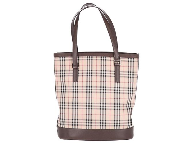Autre Marque Bolso Burberry años 2000 Castaño - vista 4
