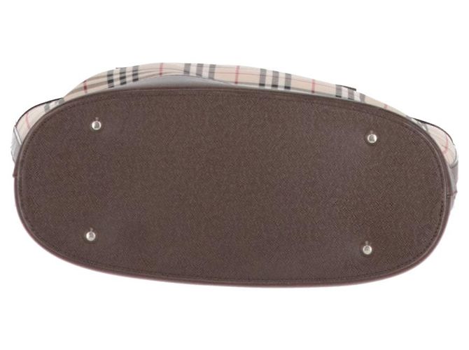 Autre Marque Bolso Burberry años 2000 Castaño - vista 5