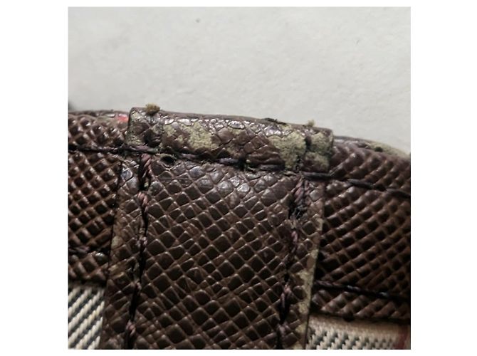 Autre Marque Bolso Burberry años 2000 Castaño - vista 8