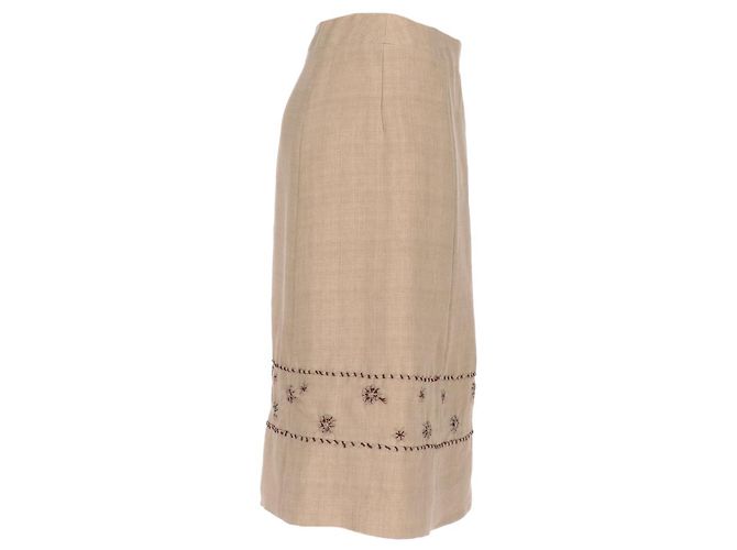 Autre Marque Hettabretz Rock aus den 2000ern Beige - Ansicht 3