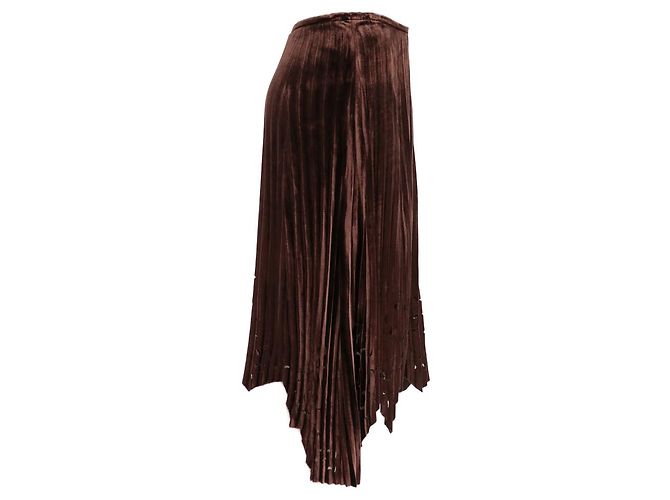 Autre Marque Roberto Cavalli falda años 2000 Castaño - vista 2